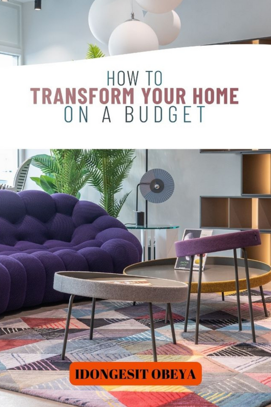 How to transform your home on a budget